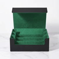 Aesthetic 1800+ Card Storage Box,PU Leather Magnetic Closure Organizer for Kpop Photocards TCG Yu-Gi-Oh Collection Case Gifts
