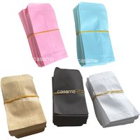 6x10cm Pink Blue Pouch Paper Bag Gift Boy Girl Decoration Packaging Cute Candy Baby Shower Guest Small Mini Kraft wedding