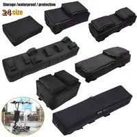 24 Size Electric Scooter Battery Bag Enclosure Bike Front Electric Bike Waterproof Storage Rear/Front Rack Pack/Bag