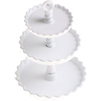 3 Layers Metal Fruit Desserts Snack Rack Stand Pretend Play Kitchen Furniture Toys 1/12 Dollhouse Miniature Baby Birthday Gift