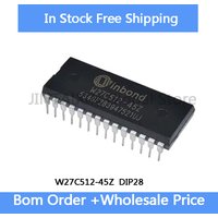 5-20Pcs W27C512-45Z W27C512 45Z DIP-28 IC Chip In Stock Wholesale