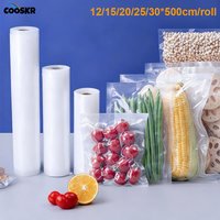 Vacuum Bags for Food Vacuum Packaging Bag Food Fresh Long Keeping 12+15+20+25+30cm*500cm Rolls/Lot Bags for Vacuum Packer
