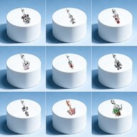 925 Silver Dismicmiini Charm DIY Snake Bone Bracelet Necklace Jewelry for Ladies