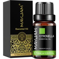 MAYJAM Essential Oil Citronella Jasmine Eucalyptus Sweet Orange Lemongrass Grapefruit Black Pepper Cajeput Cypress Ginger Scents