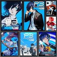 Game P-Persona 3 hot 2025 Poster Versatile HD Waterproof Wall Art Self-Adhesive Decor for Any Space Ideal Gift