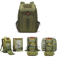 Tactical Medical First Aid Kits Large Capacity Camping Mountaineering Backpack Outdoor Emergency Bag Multi-function Storage Bag