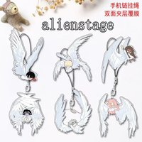 Anime Alien Stage Mobile Phone Lanyard Luka Ivan Till Mizi Hyuna Sua Acrylic Key chains Pendant Chains for Accessories Bag Fans