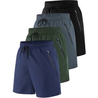 Men'S Athletic Shorts for Gym Workouts, Quick-Drying, Lightweight Shorts for Basketball And Running, Featuring an Elast