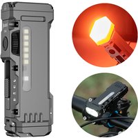 AliExpress WUBEN X4 RGB Flashlight Rechargeable EDC Waterproof Portable Multi Functional Torch 1500Lumens Bike Light With 3400mAh Battery