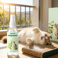 Catnip Spray for Cats to Stop Scratching Furniture Cat Attractant Spray with Silver Vine Calming Anxiety Relief Can for Training