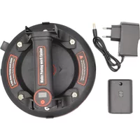 8-inch electric vacuum suction cup 200kg heavy-duty vacuum lift, suitable for granite tile glass, with rechargeable battery