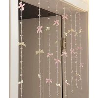 Pink Bow Wall Decor Bows Decor Bow Banner Garland For Birthday Bridal Shower Bachelorette Baby Shower