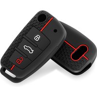 Silicone Car Key Fob Cover For Audi A1 A3 A6 C5 C6 Q3 Q2 Q7 TT TTS R8 S3 S6 RS3 RS6 A4