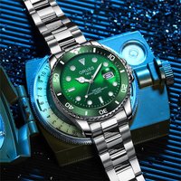 Fashion high-grade personality men's watch gentlemen all casual business durable cool handsome steel belt student men's watch