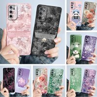 For OPPO A16 Case Oppo A16s A54s Case Fashion Simplicity Flower Soft LIquid Silicone Shockproof Cover Oppo CPH2269 CPH2271 Funda