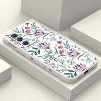 Elegant Flower Case Samsung Galaxy A54 A34 A24 A14 A15 A16 A25 A35 A55 A04 A73 A53 A33 A23 A13 A16 A72 A52 A52S A32 A22 4G 5G