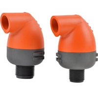 3/4" 1" Thread Power Type Quick Intake And Exhaust Valve For Agricultural Irrigation Industrial Water Circulation Filtration