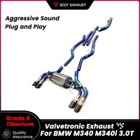 Valvetronic Exhaust TItanium Catback Exhaust for BMW M340 M340i 3.0T Unleash True Exhaust Performance