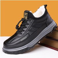 New Boot Men Winter Cotton Shoes Snow Boots Male Casual Outdoor Sneakers Lace Up Warm Shoes Ankle Boots Male Zapatos Para Hombre