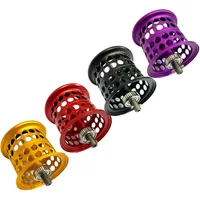 Brand New Spool FOR ABU For SX DIY Shallow Spool Casting Reels Spool 7.1g With Bearing Aluminum Alloy Fishing Accessories Parts