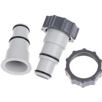 NEW Pool Hose Adapter with Collar for Intex Threaded Connection Pumps Swimming Parts Replacement