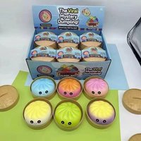 Explosions Steamed Stuffed Bun Pinching Music Decompression Soft Simulation Steamed Stuffed Bun Modeling Cute Fun Not Sticky.