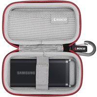 Hard Case for Samsung T5 EVO Portable SSD 2TB/4TB/8TB Portable External Solid State Drive WD 1TB/2TB/4TB/500GB SSD (Case Only)