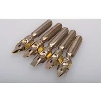 Original British Leonardt English Calligraphy Practice Italian Gothic Dipped Water Nib Flat Tip Nib Ink Reservoir
