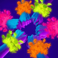 5/10PC Fun Five-star Fluorescent Bracelet for Birthday Wedding Carnival Party Halloween Christmas New Year Party Prop Decoration