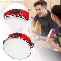 Tambourines For Children Portable Wooden Tambourine Percussion Musical Instrument Traditional Tambourines Perfect Gift For Kids
