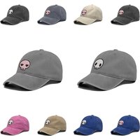 Retro Washed Distressed Baseball Cap Skull Embroidered Dad Hat Men Women Casual Adjustable Outdoor Sun Hat 260617