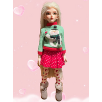 Original 5.6cm 1/4 Scale Boots For Minifee Paola Reina Dolls Shoes for Corolle Doll 1/4 Nancy Dolls Accessories For Kids Girls