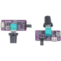PWM Speed Controller Compact Size 15A DC 9V-50V Wind Speed Regulator Switch Module for Small Motor Fan Control