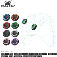 4PCS for Gamesir Gamepad Silicone Analog Joystick Thumbstick Thumb Stick Grip Caps for PS3 PS4 PS5 Xbox 360 Xbox One Controller