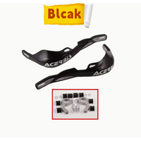 2pcs Universal Motorcycle Handguards, Dirt Bike Handlebar Brush Guards Protector for Honda Yamaha Kawasaki Suzuki