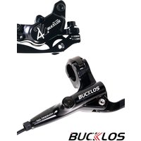 AliExpress BUCKLOS HD-E735 E-Bike Hydraulic Brake 1150mm 1950mm 4-Piston Power Off Hydraulic Brake for Ebike Scooter MTB Bicycle Parts