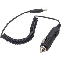 DC5.5*2.1 Car Cigarette Lighter Charger Socket Plug Connector Retractable Cord With Fuse Power Adapter For Car Cable With Spring