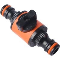 1pc Garden Hose Pipe Tap Shut Off Valve Fitting Connector Pipe Coupler Stop Water Connection Repair Joint Irrigation System Adap