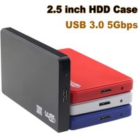 2.5-inch Tool-free 5Gbps Mobile Hard Disk Box SATA to USB3.0 Notebook Solid State Mechanical Hard Disk SSD Enclosure for Laptop