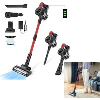 New Upgrade 8 in 1 Cordless Vacuum,15KPA Powerful Cleaner Stick Vacuum Cleaner with 3000mAh Battery, LED Light
