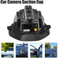 4.5inch Electric Suction Cup Camera Car Mount For Car Mobile Phone Action Camera For GoPro For Insta360 Shooting Fixed Bracket