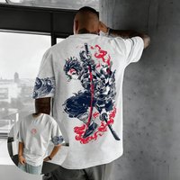 Demon Slayer Anime Graphic T Shirt Man Women Short Sleeve Tee Cotton Streetwear Casual Tops Summer Oversized Fashion Y2k Unisex