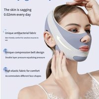 1pc Night Sleeping V-Shape Face Slimming Bandage Facial Lifting Double Chin Reducer Relax Massage Skin Tightening Thinning Strap