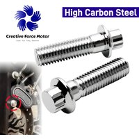 Steel Front Brake Caliper Bolts Motorcycle M10*1.5 Metric screw For Harley 2000-2024 Sportster Softail Dyna Road Glide Road King