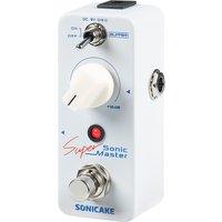 SONICAKE Sonic Super Master Clean Boost Buffer Guitar Bass Effects Pedal +12dB Gain Effect QSS-22