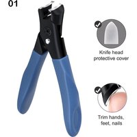 Professional Toenail Scissors Set - Extra Large Opening, Easy to Trimmer, High Quality, Ergonomic, Easy to Grip, Waterproof, Sup