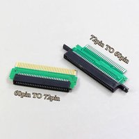Cartridge Card Slot Card Slot Adapter 72 Pin to 60 Pin Adapter for NES Card to for FC Game Console Converter Gaming