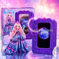 Original Magic Mixies Pixie Supremes Magic Mirror Rainbow Aria 10" Fashion Doll Interactive With 50+ Lights Sounds Girl Gift Toy