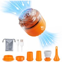 OneTigris ECONOVA Electric Air Pump for Air Mattress Mini Ultralight Inflating Pump for Air Bed, Sleeping Pad Camping Accessory