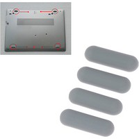 Hot 4PC Bottom Base Cover Rubber Foot Feet 840 G5 G6 745 G5 G6 830 735 G5 G6 Bottom Base Rubber Feet Replacement Accessories
